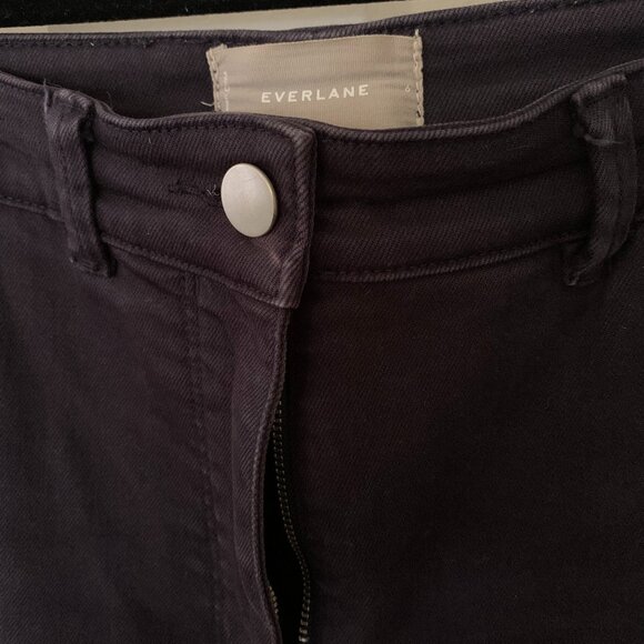 Navy Everlane "The Wide Leg Crop Pant" - Picture 3 of 5